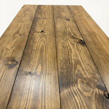 Load image into Gallery viewer, 6-Foot Table Set - Farmhouse Style with Turned Table Legs - Chairs and Bench Seating - White and Provincial Brown - Wooden Kitchen Table Set