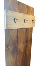 Load image into Gallery viewer, Rustic Farmhouse Hall Tree: Solid Wood Entryway Bench with Storage
