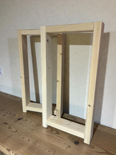 Load image into Gallery viewer, Unfinished Wooden Bench Legs - DIY Wood Base