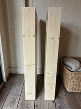 Load image into Gallery viewer, Unfinished Wooden Bench Legs - DIY Wood Base
