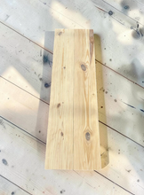 Load image into Gallery viewer, DIY Pine Bench Top Table Surface Wood Slab Console Entryway Sofa Farmhouse Rustic Custom