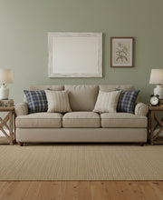 Load image into Gallery viewer, Farmhouse Coffee Table and End Tables Set: Rustic Provincial Brown Finish