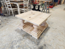 Load image into Gallery viewer, Farmhouse Coffee Table with Balustrade Legs (Simply White)