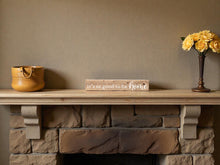 Load image into Gallery viewer, Rustic “It’s So Good to Be Home” Wood Block Sign
