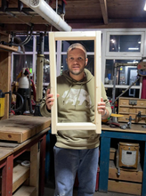 Load image into Gallery viewer, Unfinished Wooden Bench Legs - DIY Wood Base
