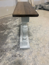 Load image into Gallery viewer, Rustic Farmhouse Entryway Table (Provincial Brown) - Curbside Treasures LLC
